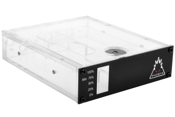 Phobya 5,25" Bay Reservoir Black V.2