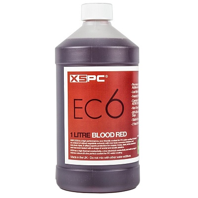 XSPC EC6 Coolant Blood Red
