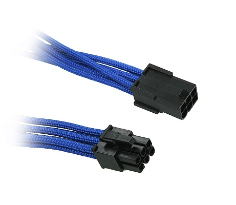 BitFenix 6-pin PCI-E 45cm Blue/Black
