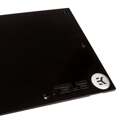 EK-FC1070 GTX Ti ASUS Backplate - Black