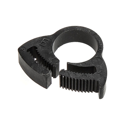 Tube Clamp PVC 13 - 15mm black