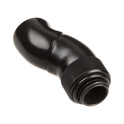 EK-AF Angled 2×45° G1/4 Black