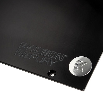 EK-FC R9 Nano Backplate - Black