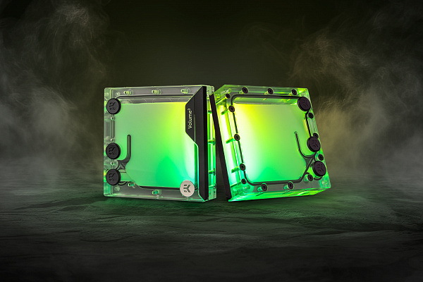 EK-Quantum Volume³ FLT 140 D-RGB - Plexi