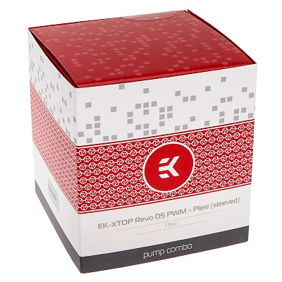 EK-XTOP Revo D5 PWM - Plexi (incl. sleeved pump)