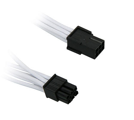 BitFenix 6-pin PCI-E 45cm White/Black