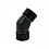 EK-AF Angled 45° 2F G1/4 - Black