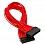 Phanteks 24-Pin ATX Extension cable 50cm - Red