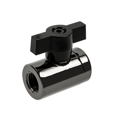 EK-AF Ball Valve (10mm) G1/4 - Black Nickel