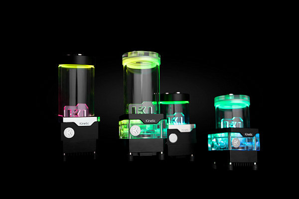 EK-Quantum Kinetic TBE 120 DDC PWM D-RGB - Plexi