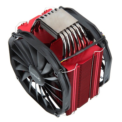 Prolimatech Megahalems "Dual Ultra Sleek Vortex Red Edition"