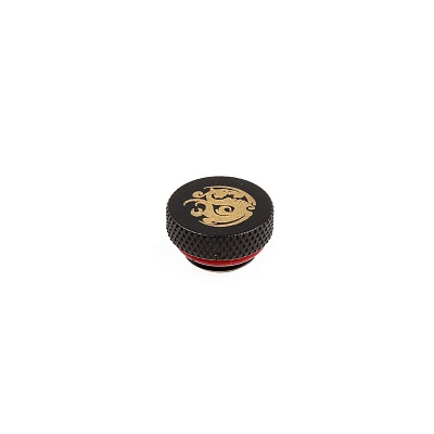 Bitspower G1/4" Carbon Black Stop Fitting
