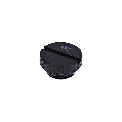 Alphacool HF screw-in seal plug G1/4 - Deep Black