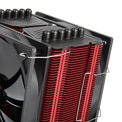 Prolimatech Megahalems Red Series "Dual Black Silent PWM Edition"