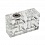 EK-FC Terminal DUAL Parallel 1-Slot - Plexi