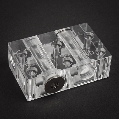 EK-FC Terminal X2 1-slot - Plexi