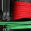 BitFenix 8-Pin EPS12V 45cm Green/Black