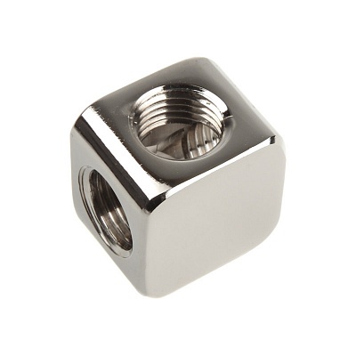 EK-AF X-Splitter 4F G1/4 - Nickel