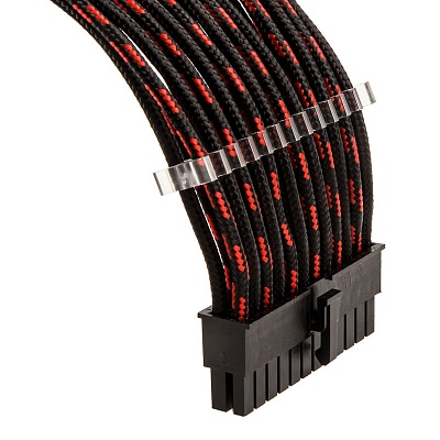 Phanteks Extension Cable Combo Pack S-Pattern - Black/Red