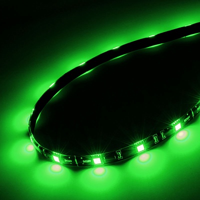 Akasa Vegas M Magnetic LED strip - Green