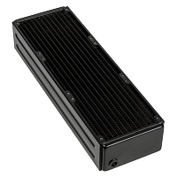 Coolgate X-Flow Copper Radiator Triple 120/65mm thick 2x G1/4" Threads