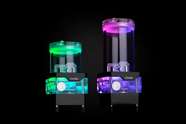 EK-Quantum Kinetic TBE 160 DDC PWM D-RGB - Plexi