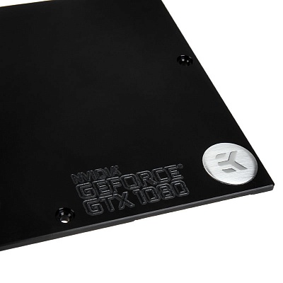 EK-FC1080 GTX Backplate - Black