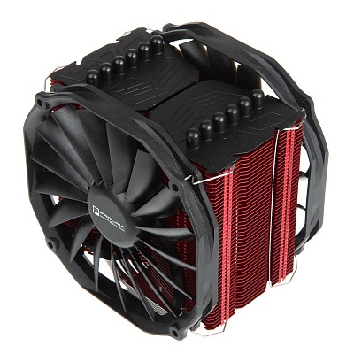 Prolimatech Megahalems "Dual Ultra Sleek Vortex Red Edition"