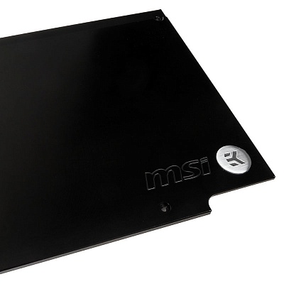 EK-FC1080 GTX TF6 Backplate - Black