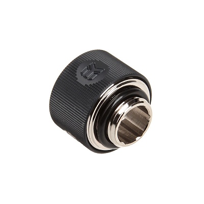 EK-ACF Fitting 12/16mm - Elox Black