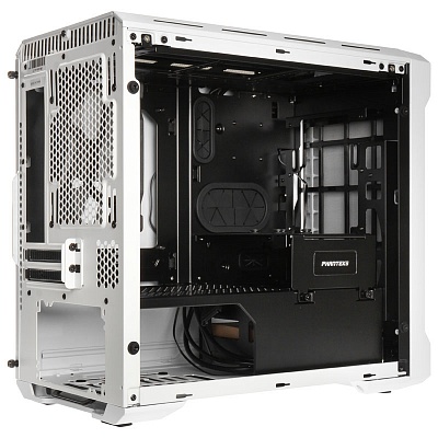 Phanteks Enthoo Evolv iTX Tempered Glass, RGB LED  - White