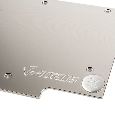 EK-FC1080 GTX Ti Aorus Backplate - Nickel