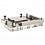 EK-FB ASUS M8E Monoblock - Nickel