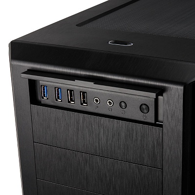 Phanteks Enthoo Pro Full Tower Case, Tempered Glass - Black