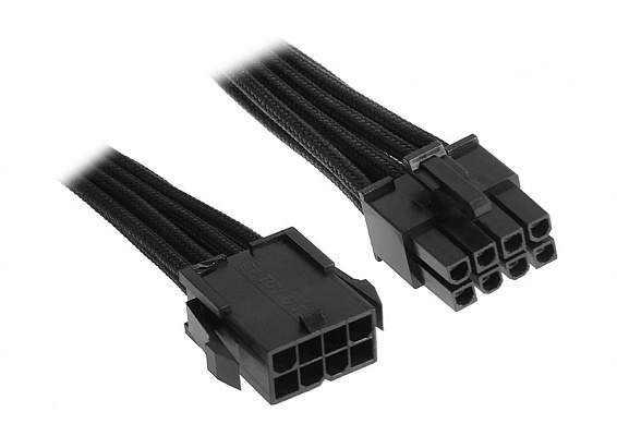 BitFenix 8-Pin EPS12V 45cm Black/Black
