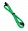 BitFenix 4-Pin ATX12V 45cm Green/Black