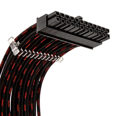 Phanteks Extension Cable Combo Pack S-Pattern - Black/Red