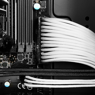 BitFenix 8-Pin EPS12V 45cm White/Black