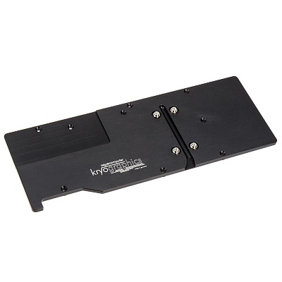 Aquacomputer backplate for kryographics GTX TITAN X, active XCS