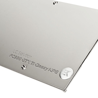 EK-FC980 GTX Ti Classy KPE Backplate - Nickel