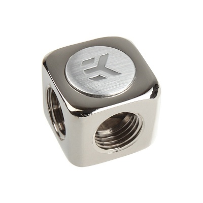 EK-AF X-Splitter 4F G1/4 - Nickel