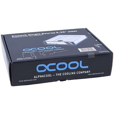 Alphacool Repack Single Bayres 5,25" Clear