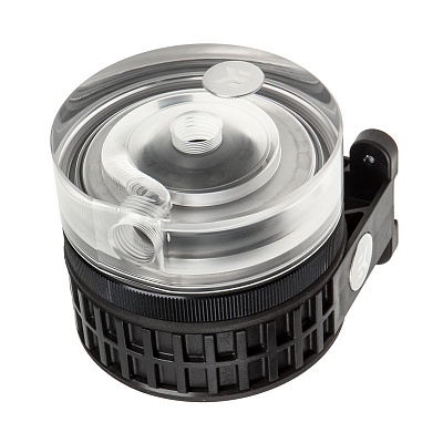 EK-XTOP Revo D5 PWM - Plexi (incl. sleeved pump)