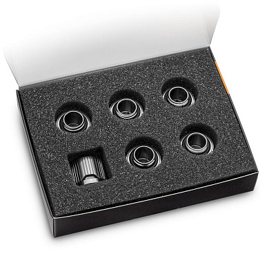 EK-Quantum Torque 6-Pack HDC 12 - Black Nickel