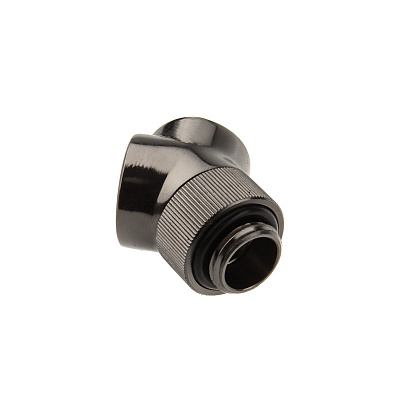 EK-CSQ Adapter 45° G1/4 Black Nickel